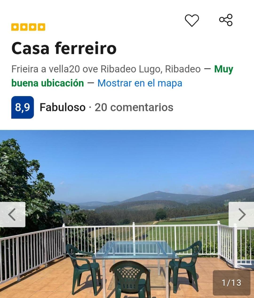 Ferienhaus Casa Ferreiro Ribadeo